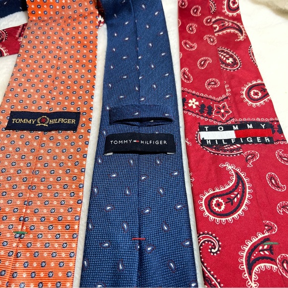 Tommy Hilfiger 3 tie bundle Vintage - Picture 4 of 10